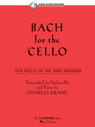 Book cover for Bach for the Cello