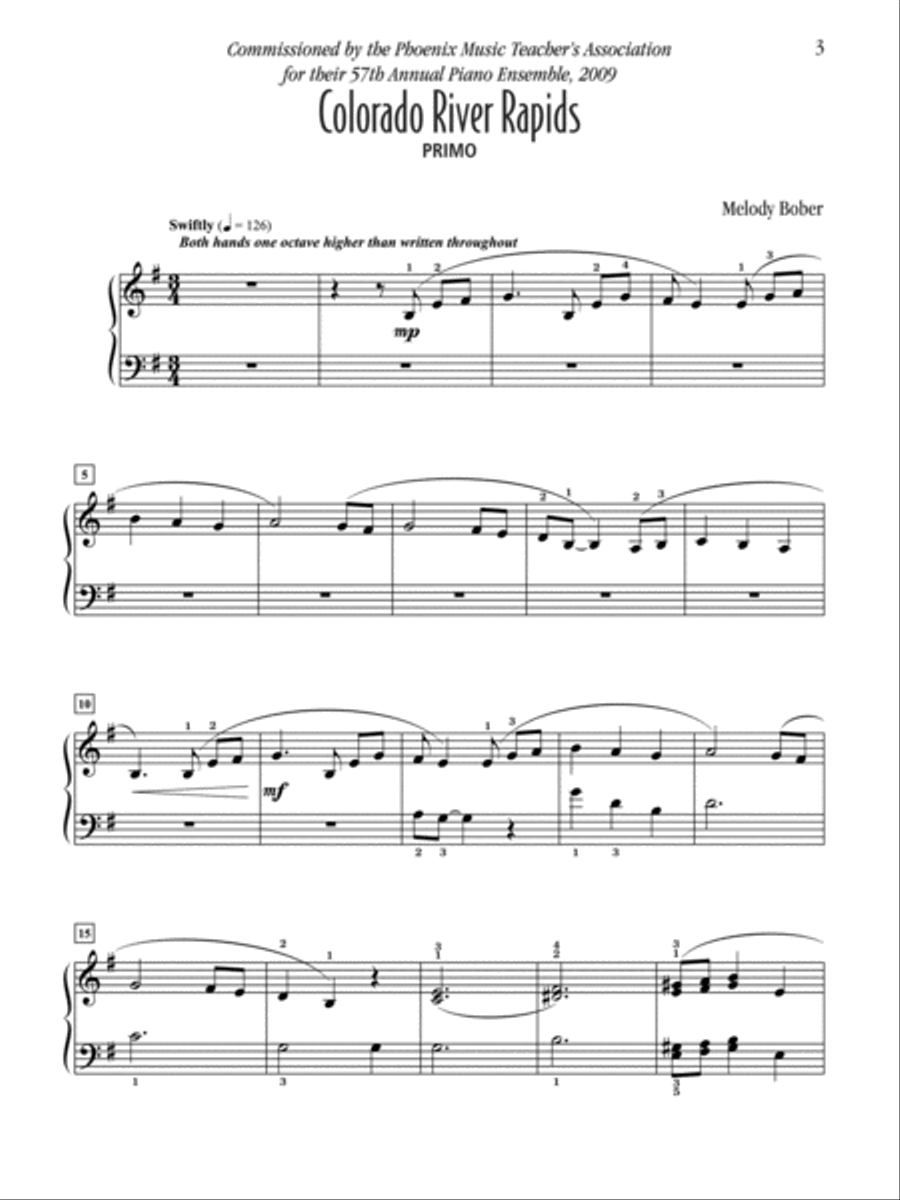 Southwest Landscapes Small Ensemble scores gallery preview page 3