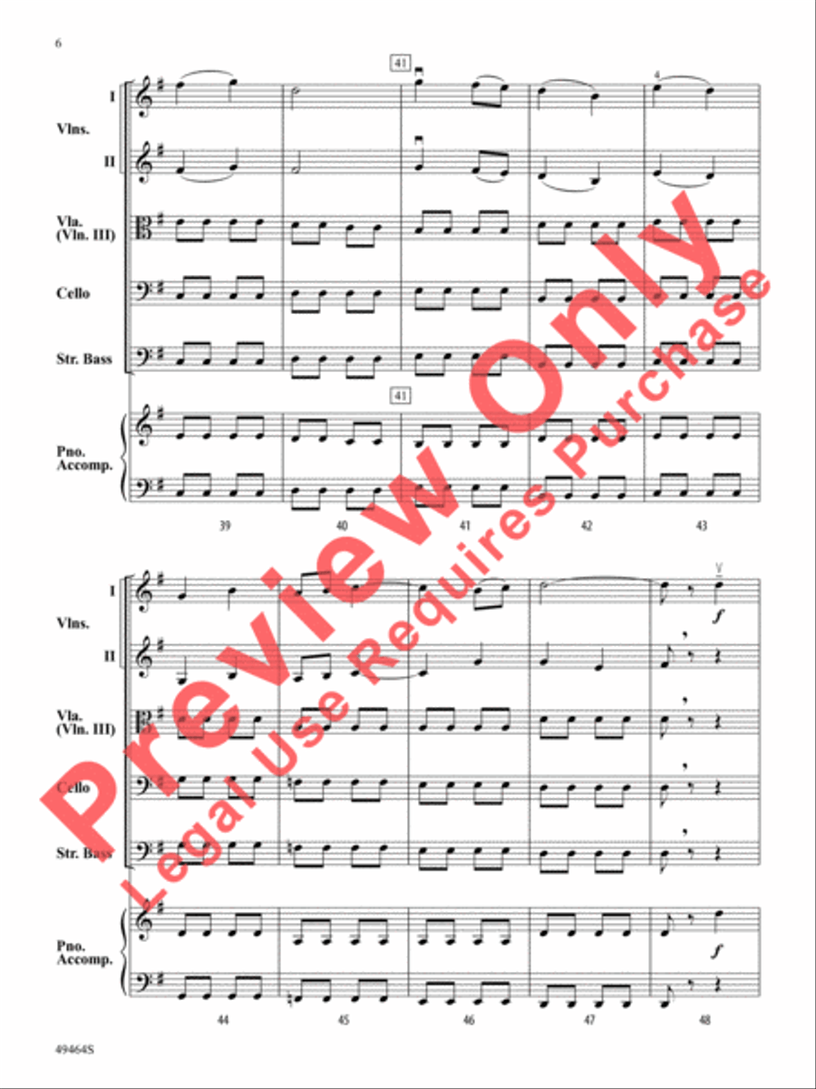 Spiccato Palooza! String Orchestra scores gallery preview page 7