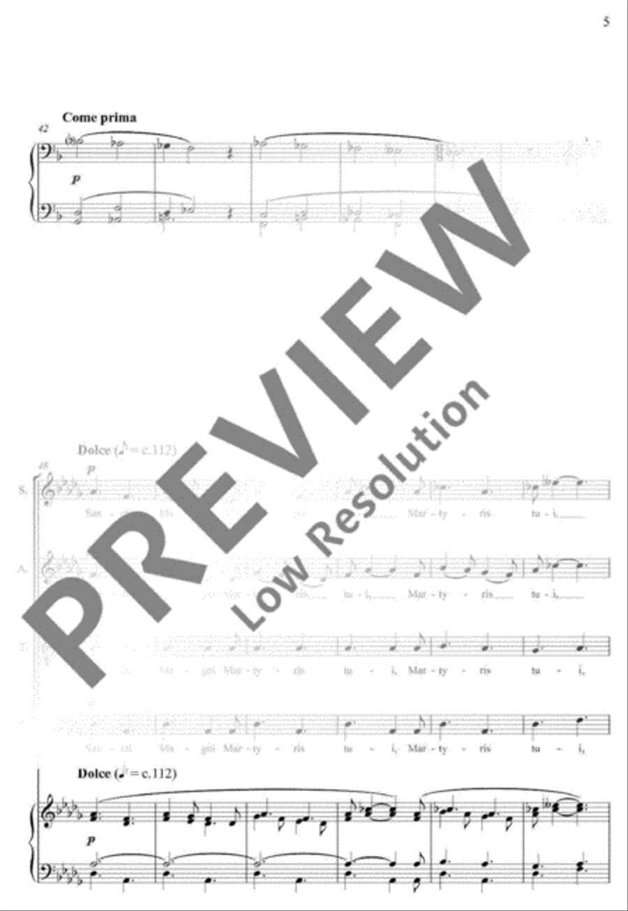 The Golden Solstice 4-Part scores gallery preview page 8