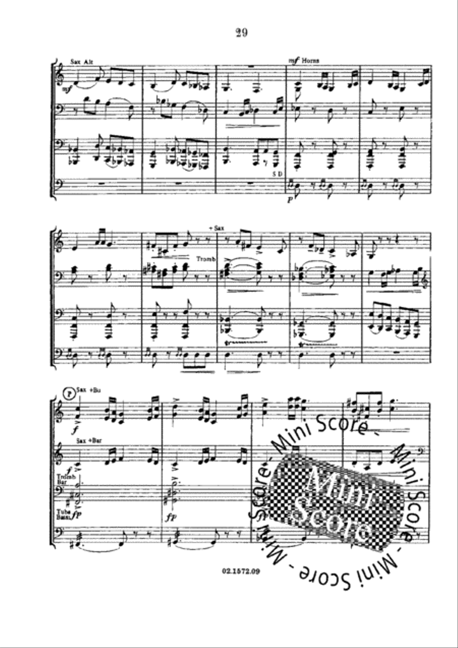 Triptiek voor Fanfare Concert Band scores gallery preview page 32