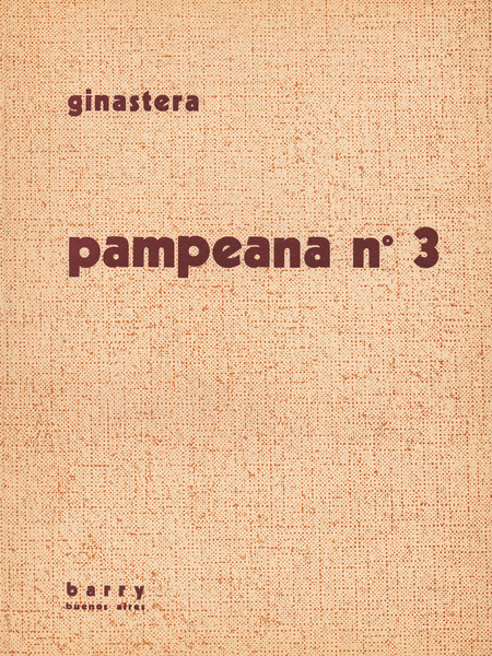 Pampeana No. 3, Op. 24