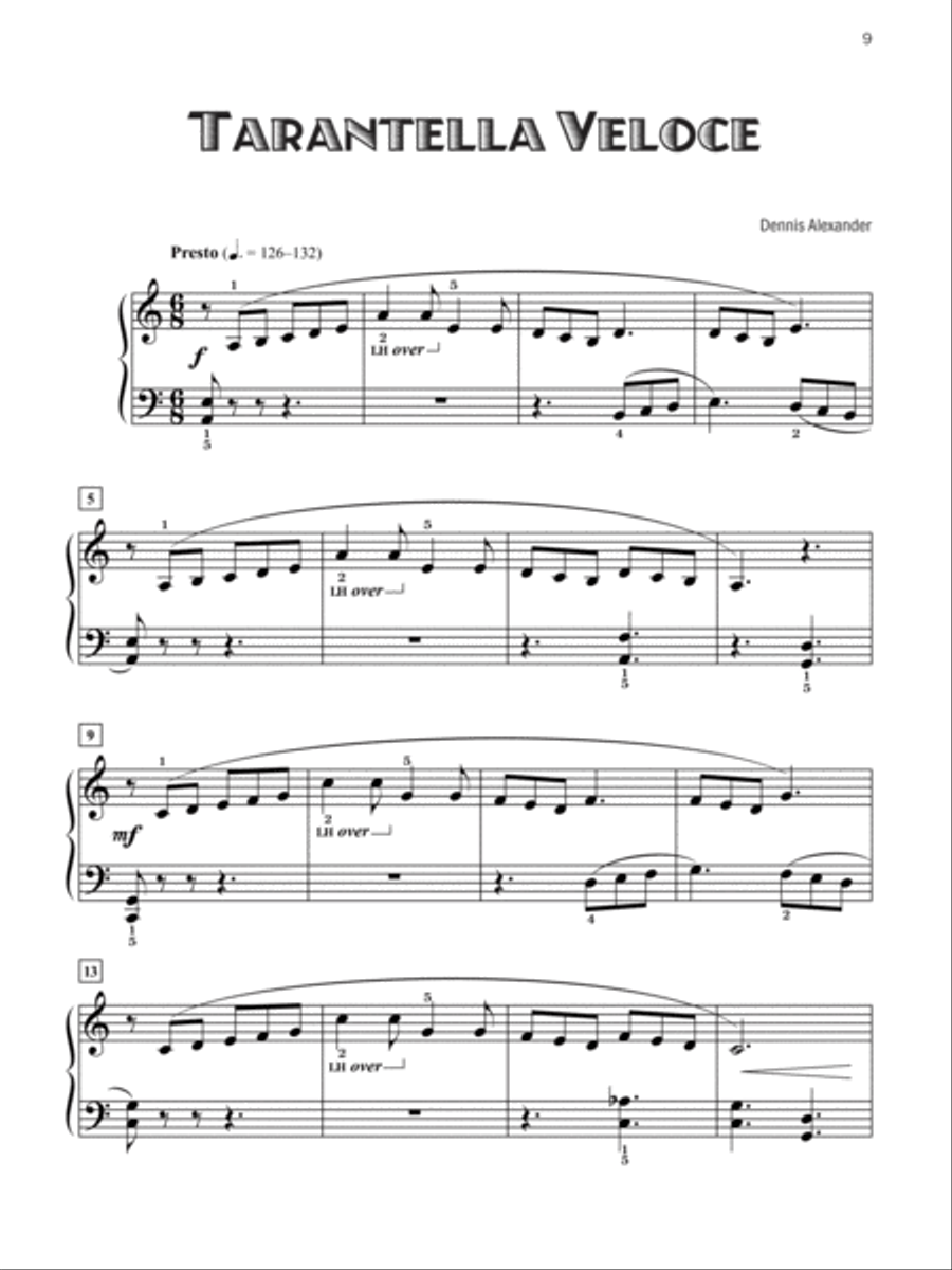Five-Star Solos, Book 4 Piano Solo scores gallery preview page 4