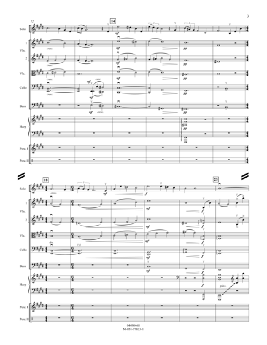 Make Our Garden Grow (from Candide) - Conductor Score (Full Score) Orchestra scores gallery preview page 3