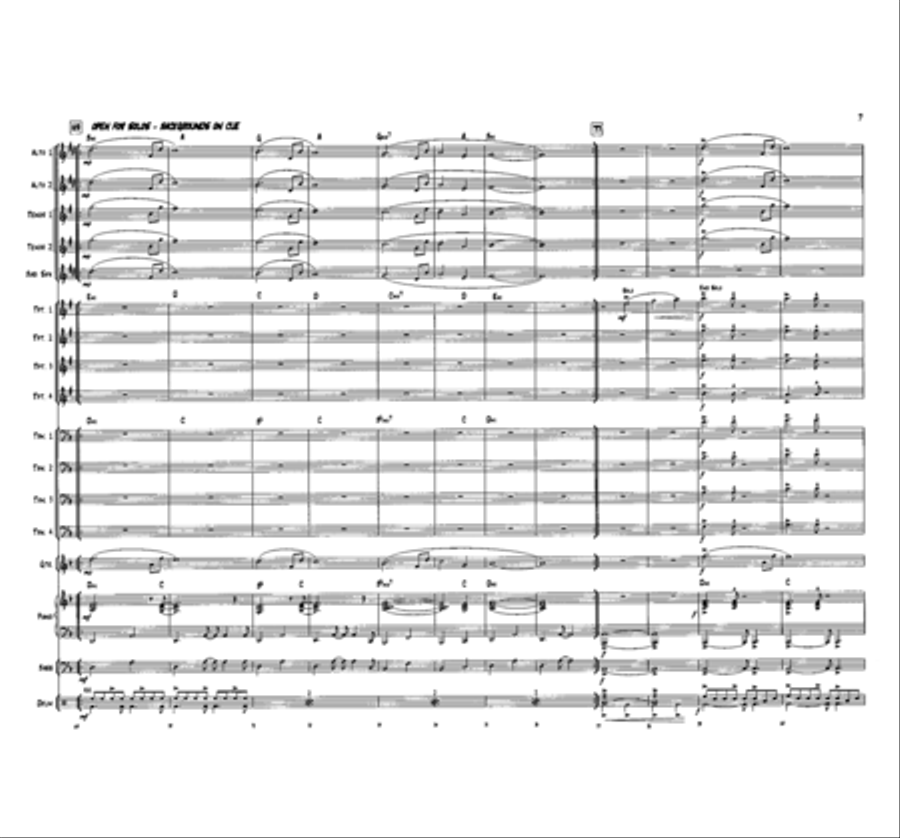 Night Flight to Rio Night Flight to Rio Jazz Ensemble scores gallery preview page 8