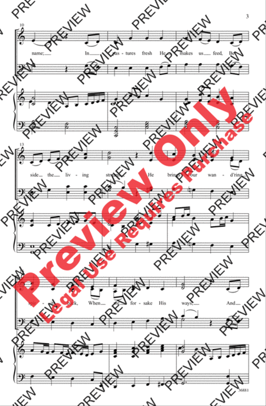 Our Shepherd 4-Part scores gallery preview page 3