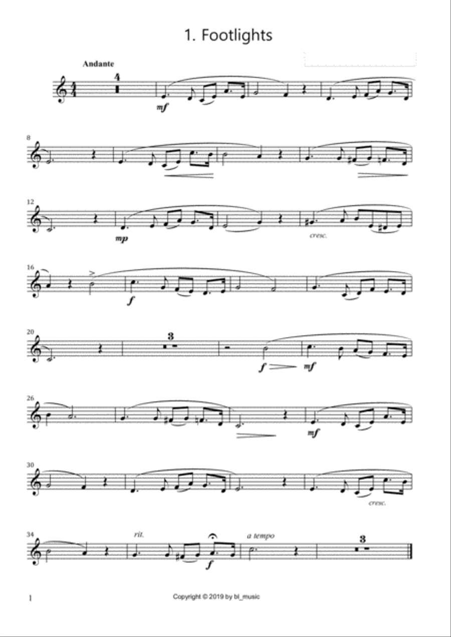 A Victorian Suite for Ocarina and Piano Piano scores gallery preview page 2