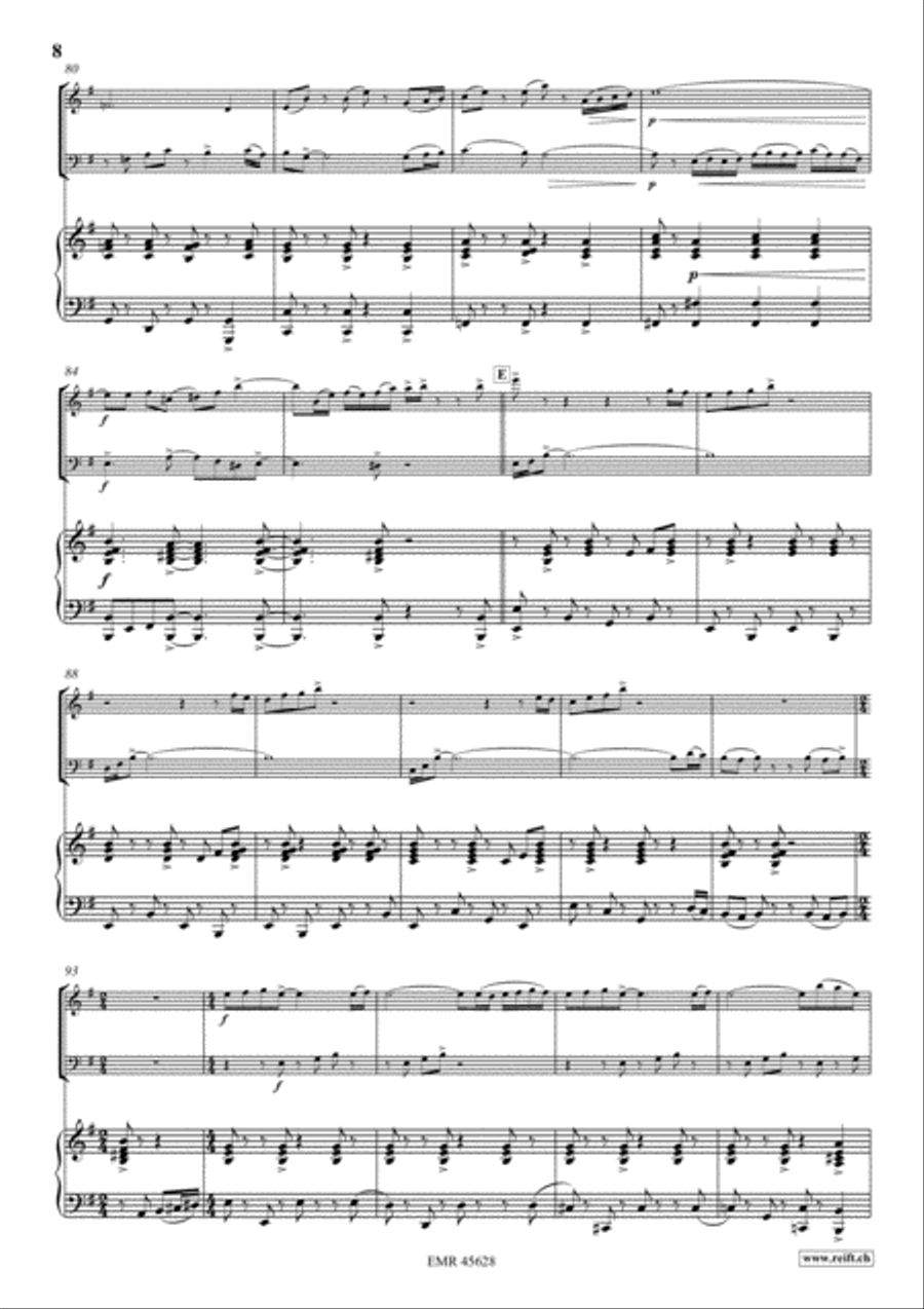 Amor De Tango Bassoon scores gallery preview page 10