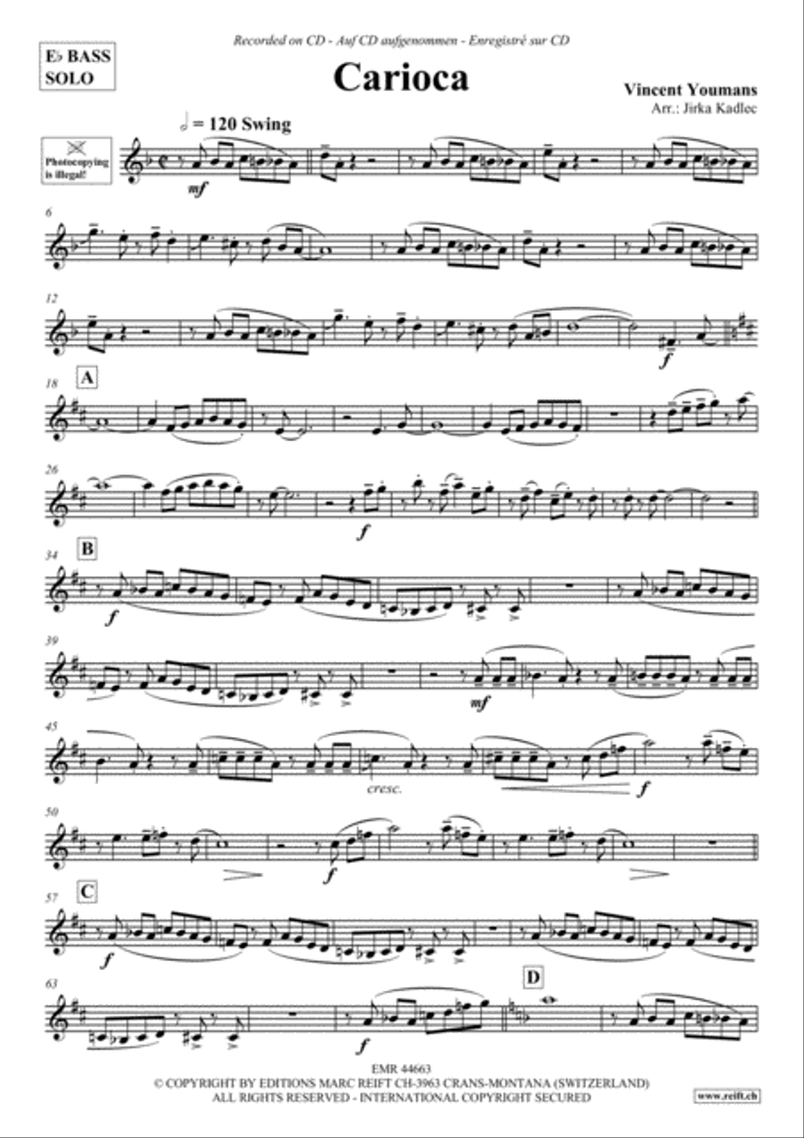 Carioca Piano Accompaniment scores gallery preview page 2