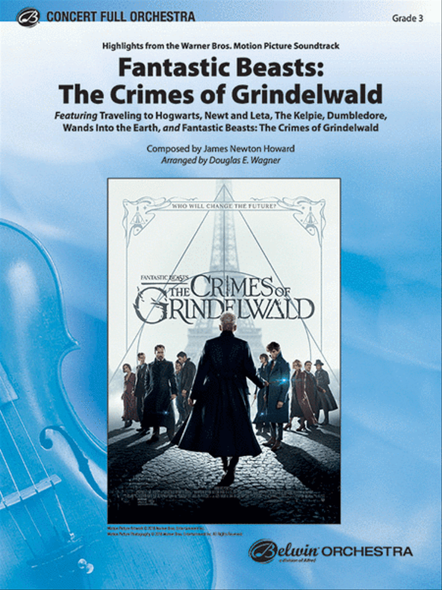 Fantastic Beasts: The Crimes of Grindelwald Full Orchestra scores gallery preview page 1