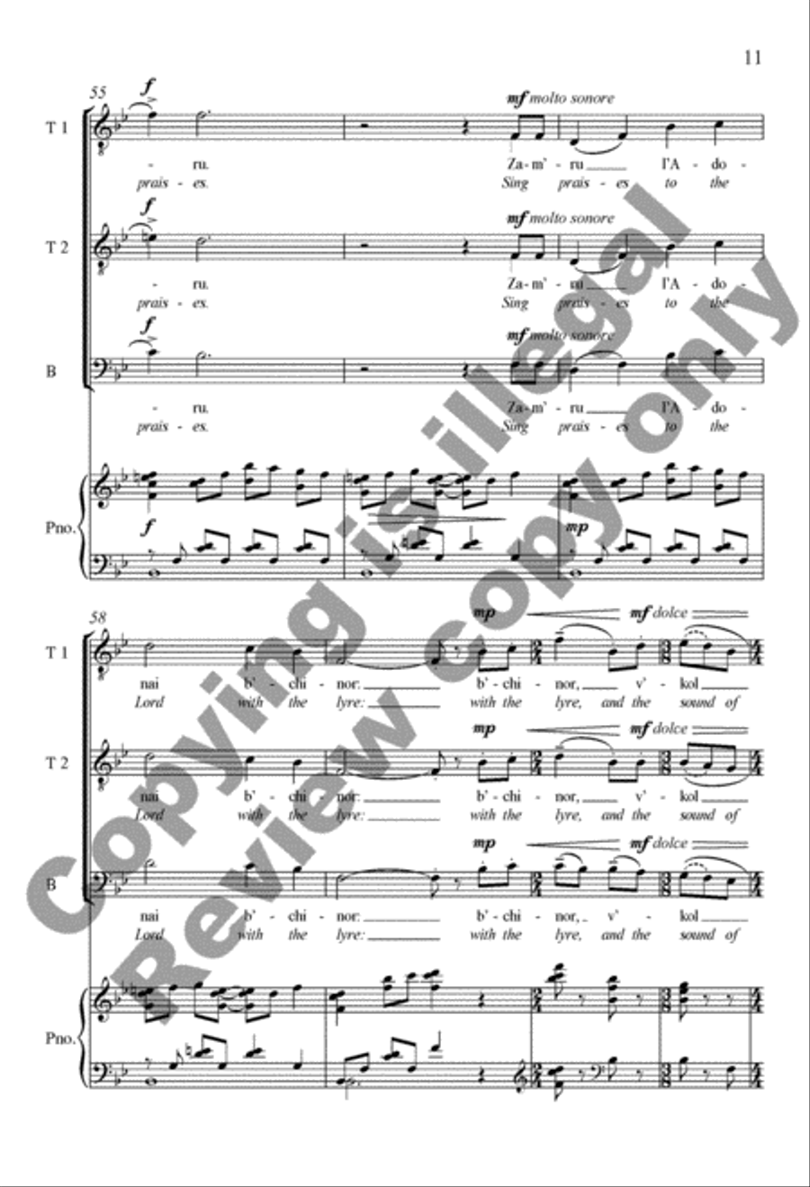 A New Psalm (Psalm 98) A New Psalm (Psalm 98) TTB scores gallery preview page 30