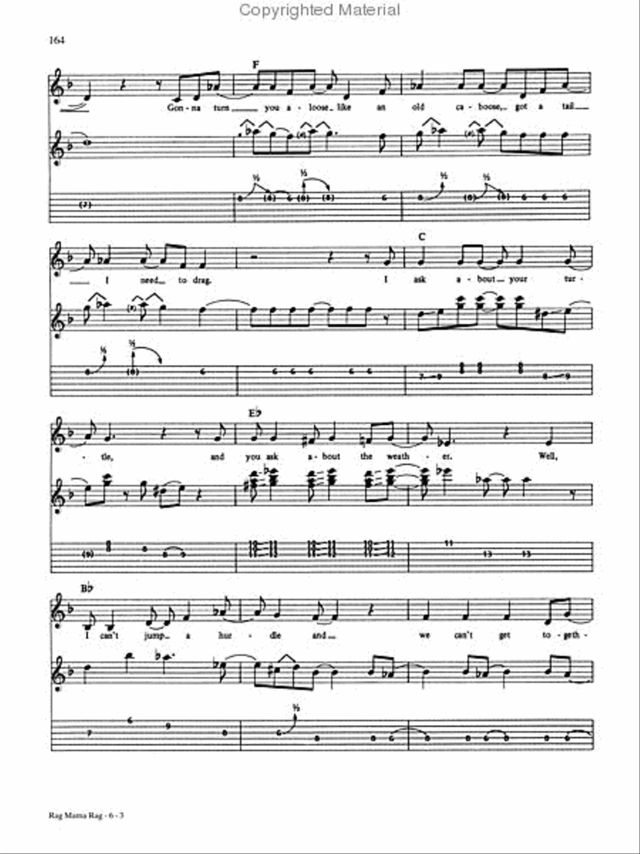 The Greatest Classic Rock Guitar Electric Guitar scores gallery preview page 4