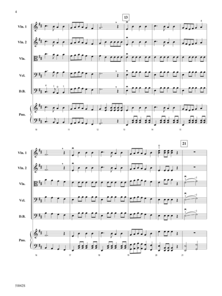 Royal March of the Lion: Score
