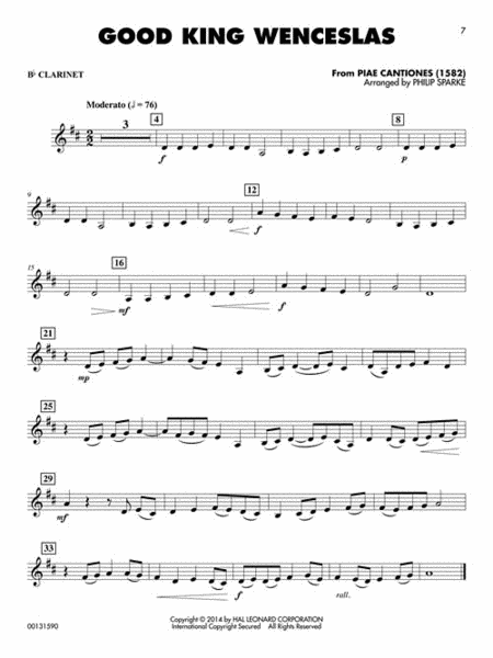 Easy Carols for Clarinet, Vol. 1