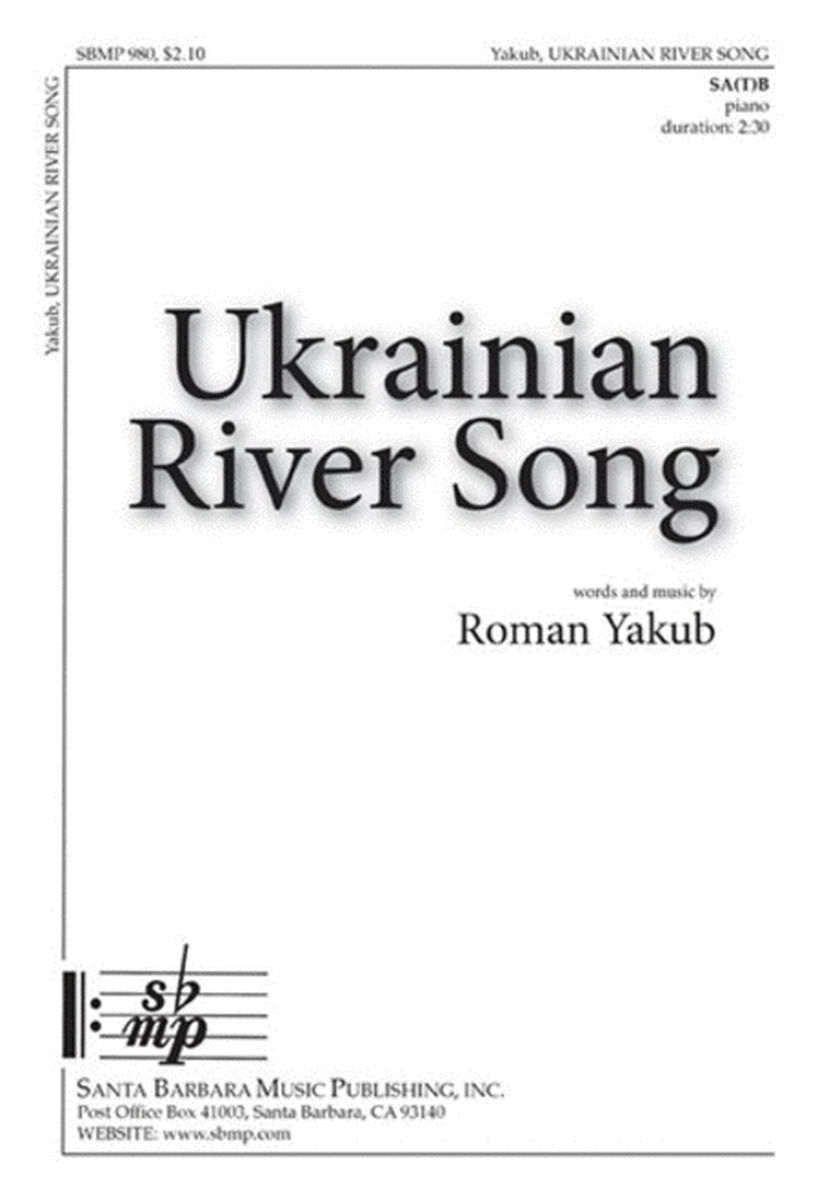 Ukrainian River Song - SATB/SAB Octavo image number null