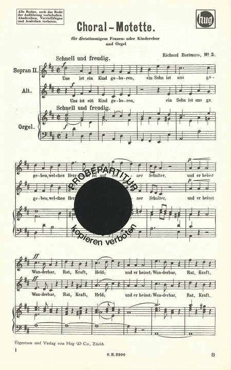 Choral-Motette No 2