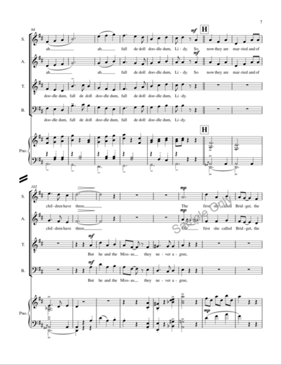 Citadel Hill 4-Part scores gallery preview page 9