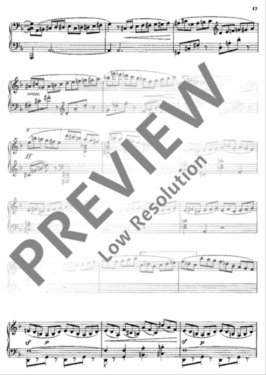 13 Préludes 13 Préludes Piano Solo scores gallery preview page 18