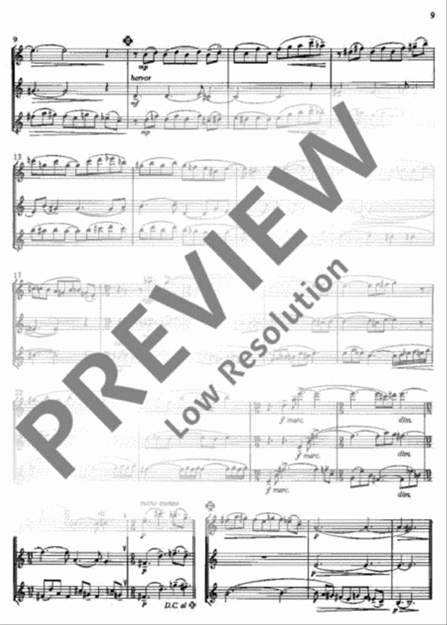 Hindemith Variations English Horn scores gallery preview page 10