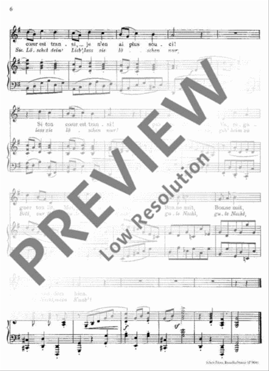 Serenade interlute G major Baritone Horn scores gallery preview page 7