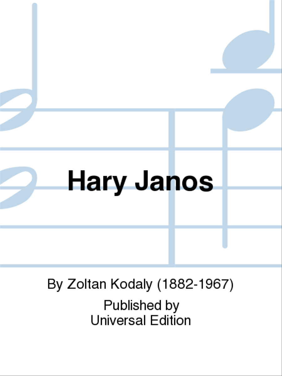 Hary Janos Hary Janos School and Community scores gallery preview page 1