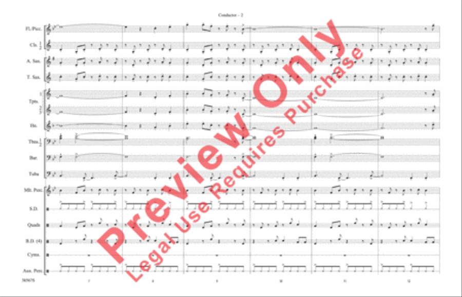 Land of Make Believe Land of Make Believe Marching Band scores gallery preview page 3