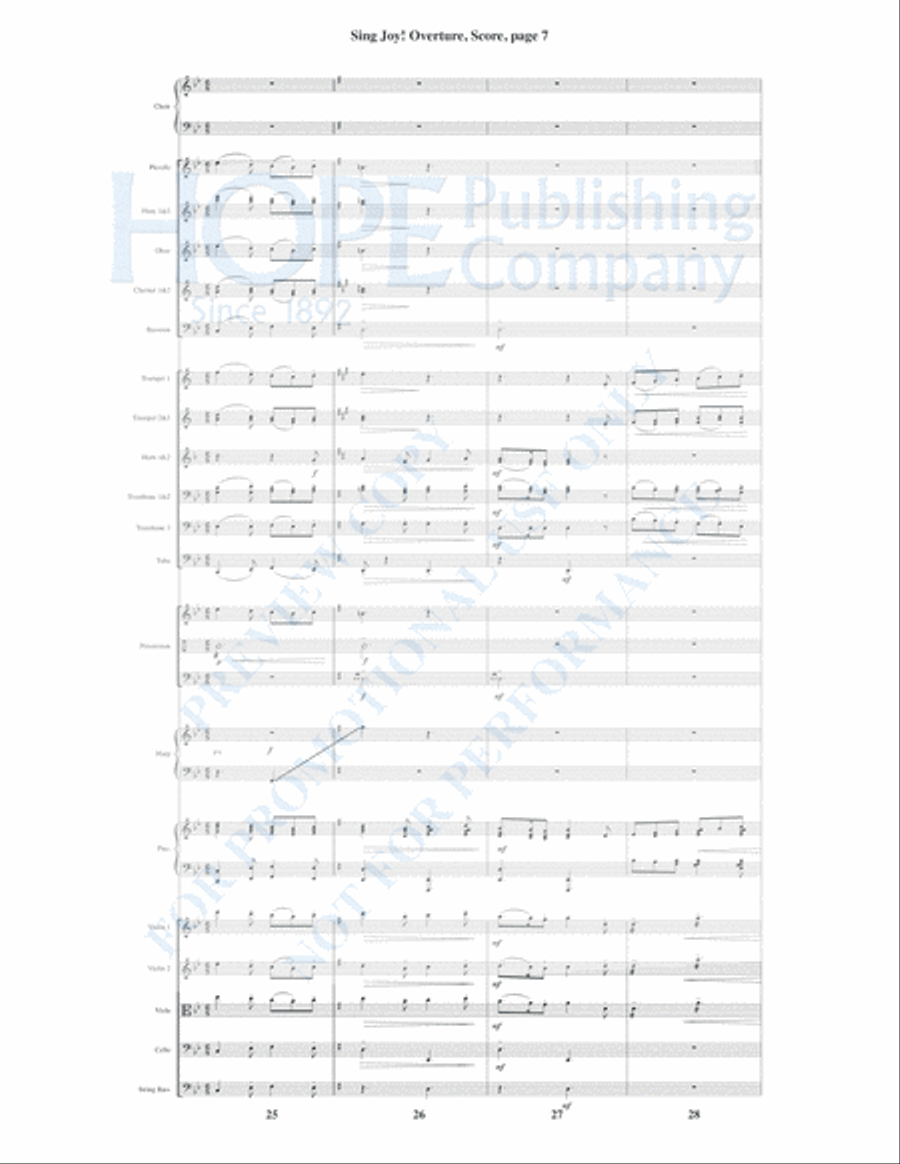 Sing Christmas 3-Part scores gallery preview page 9