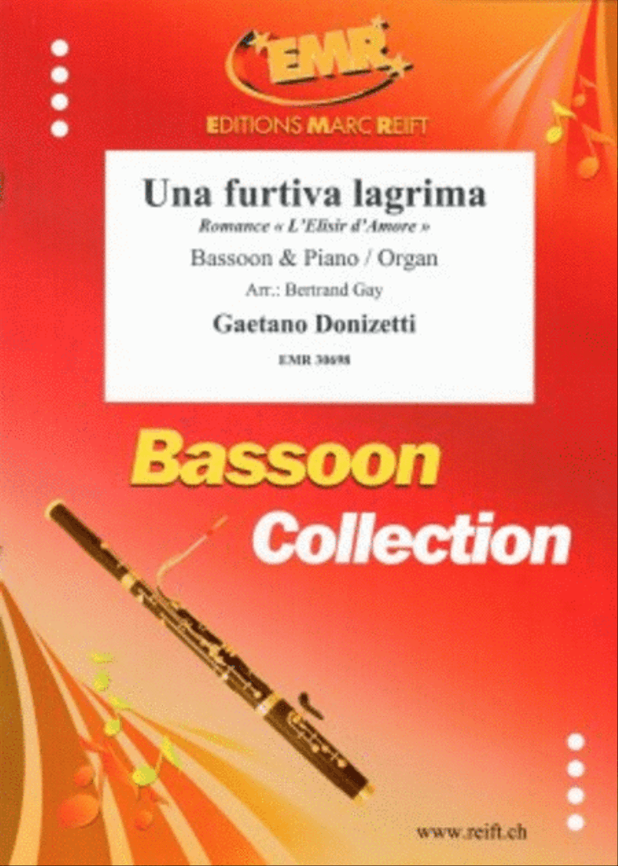 Una furtiva lagrima Bassoon Solo scores gallery preview page 1