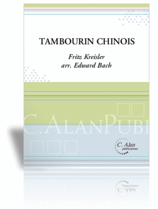 Book cover for Tambourin Chinois (Kreisler)