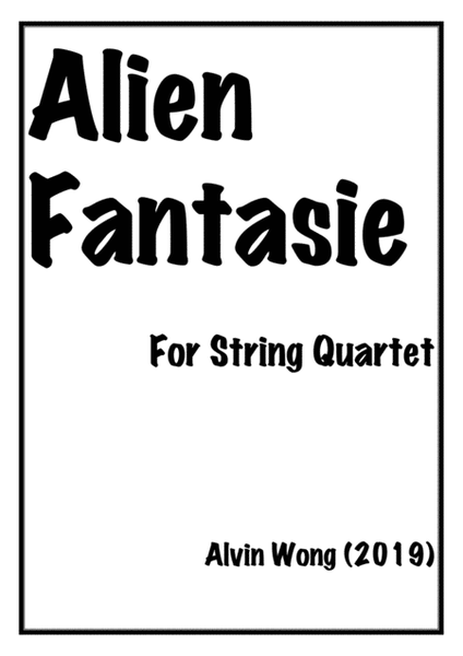 Alien Fantasie - String Quartet image number null