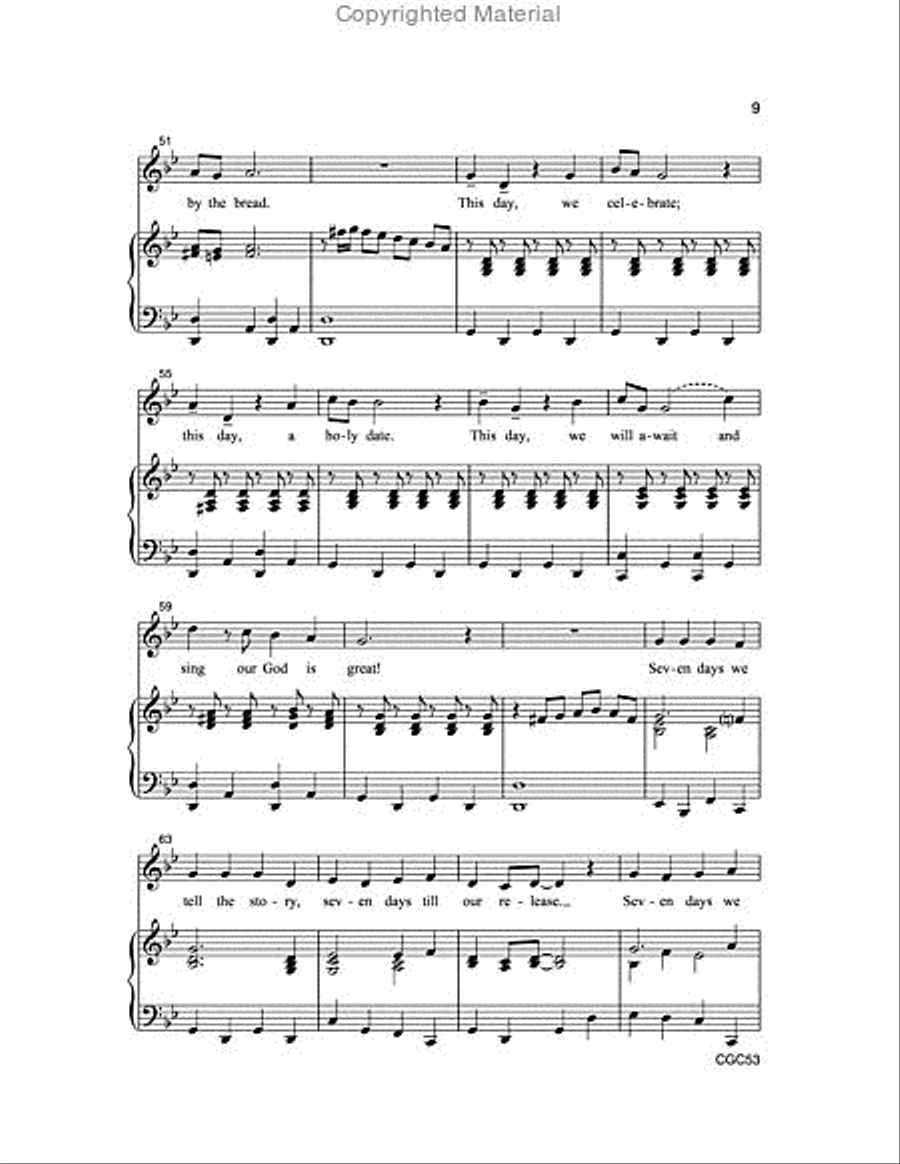 The Lost Boy Preview Kit (Score & CD) Choir scores gallery preview page 9