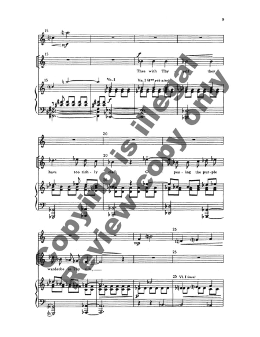 Three Lenten Poems of Richard Crashaw SA scores gallery preview page 13