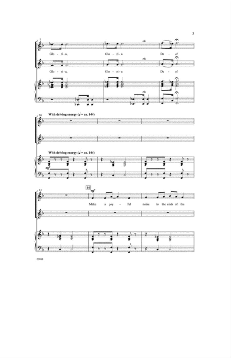 Treasures for Two Treasures for Two Choir scores gallery preview page 4