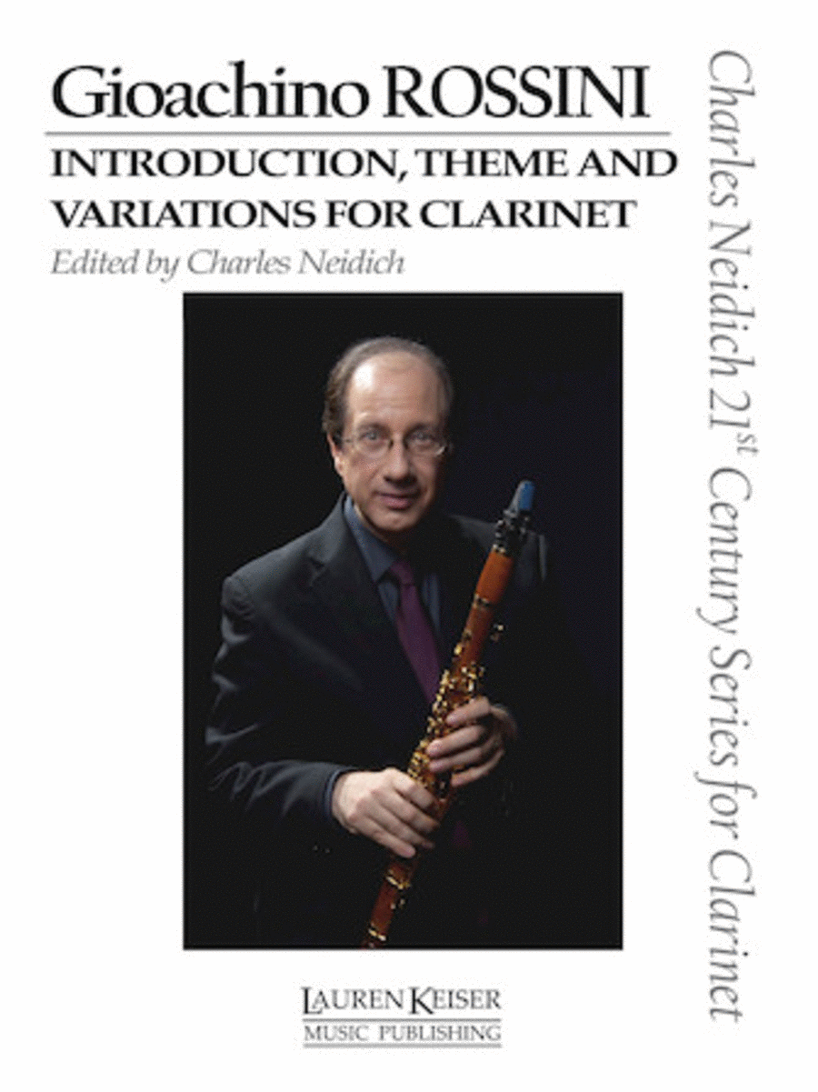 Gioachino Rossini - Introduction, Theme and Variations for Clarinet