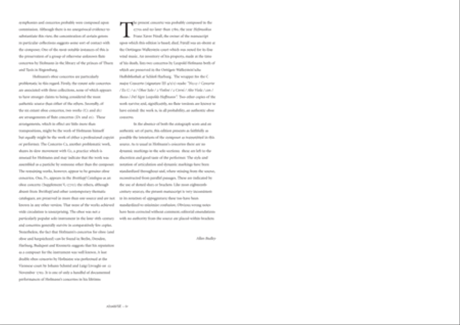 Oboe Concerto in C major (Badley C2, Study Edition) Piano scores gallery preview page 4