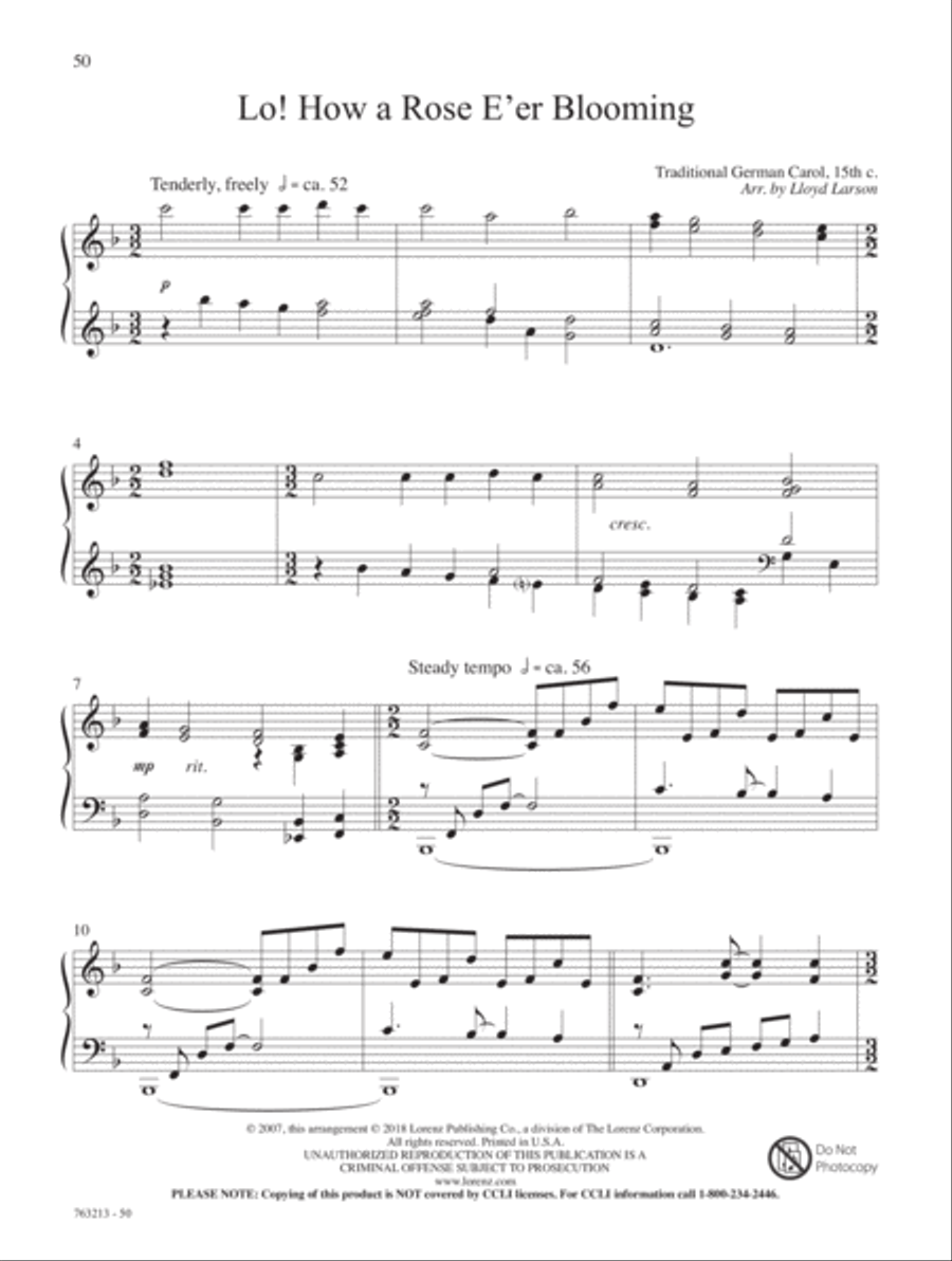 A Quiet Christmas Piano Solo scores gallery preview page 23