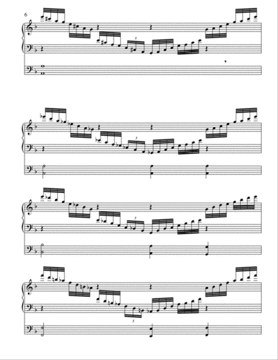 Sacred Remix Organ Solo scores gallery preview page 6