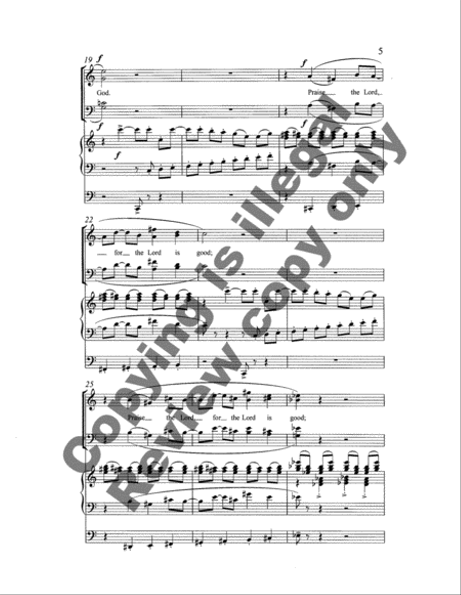 Laudate nomen Laudate nomen 4-Part scores gallery preview page 9