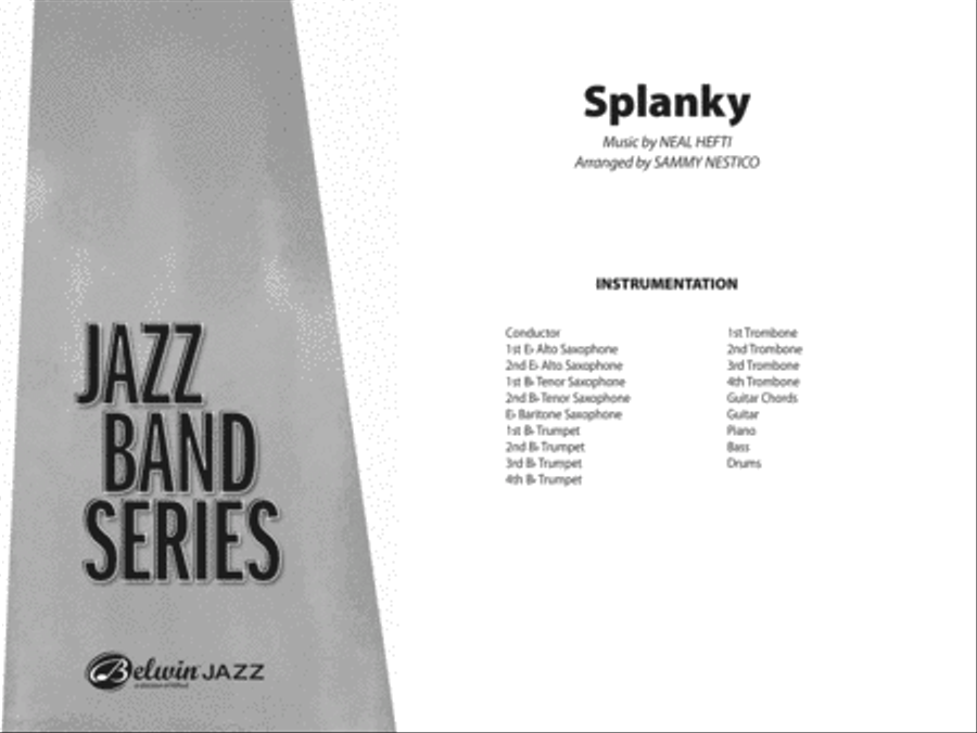 Splanky Jazz Ensemble scores gallery preview page 2