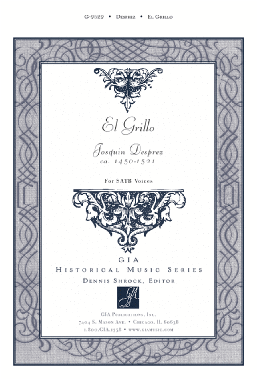 El Grillo 4-Part scores gallery preview page 1