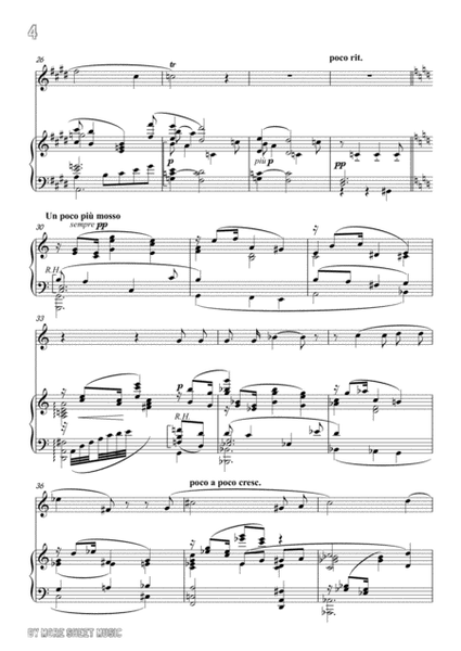 Debussy-The Death of Lovers, for Flute and Piano image number null