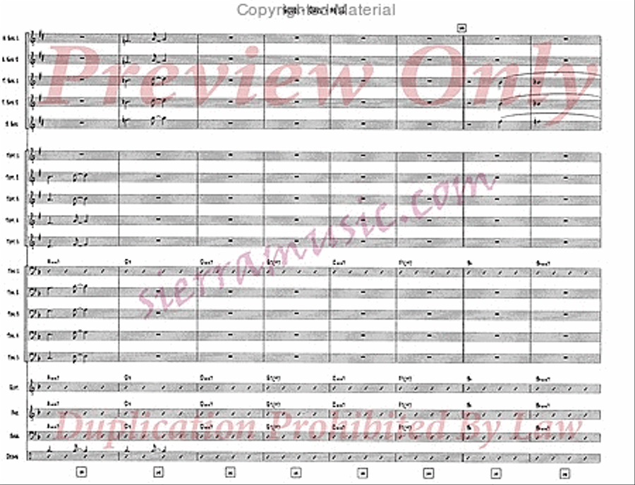 Carl Carl Jazz Ensemble scores gallery preview page 19