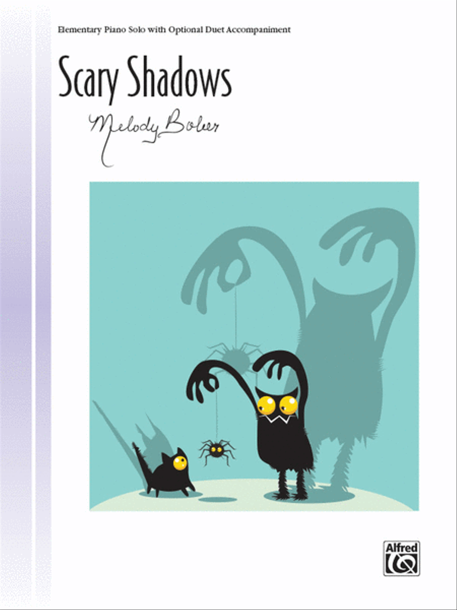 Scary Shadows Easy Piano scores gallery preview page 1
