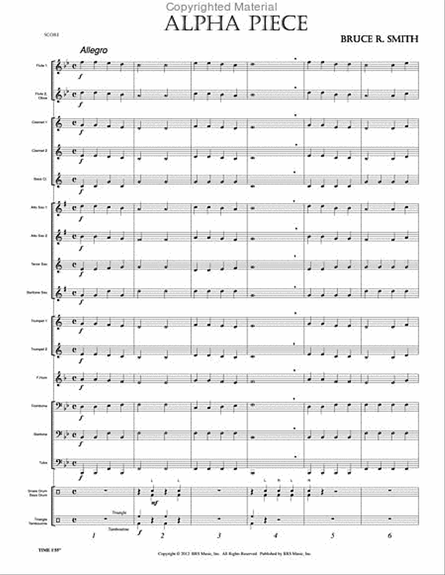 A Beginners Set Concert Band scores gallery preview page 2