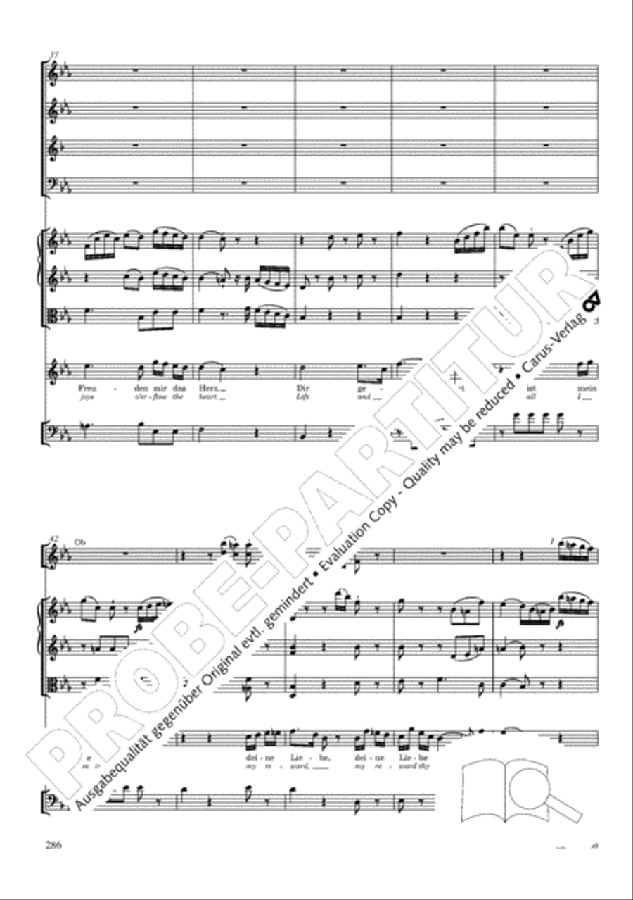 The Creation (Die Schopfung) 4-Part scores gallery preview page 306