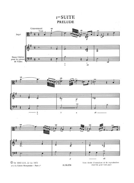 Pieces De Viole (lp51) (viola Da Gambas 2)