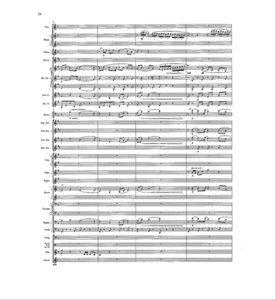 Handel in the Strand Handel in the Strand Concert Band scores gallery preview page 20