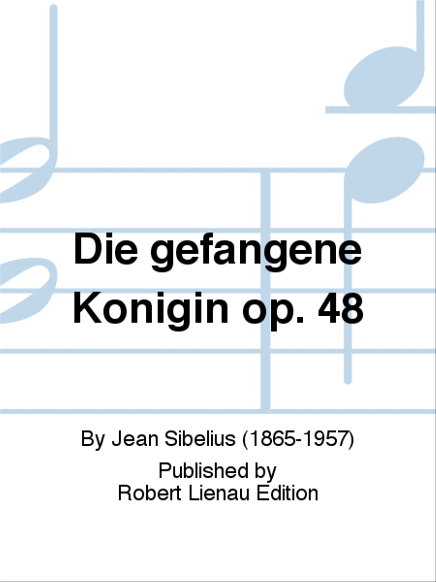 Die gefangene Königin op. 48 Mixed Choir scores gallery preview page 1