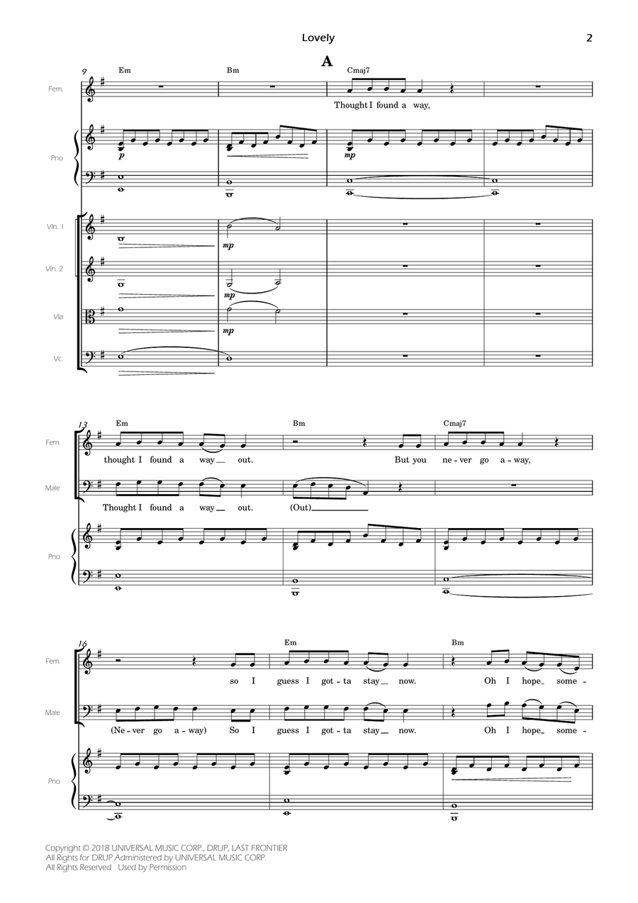 Lovely Lovely Large Ensemble scores gallery preview page 4
