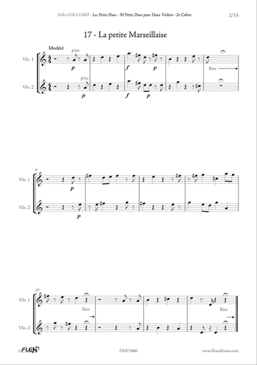 31 Small Duets - Volume 2 String Duet scores gallery preview page 3